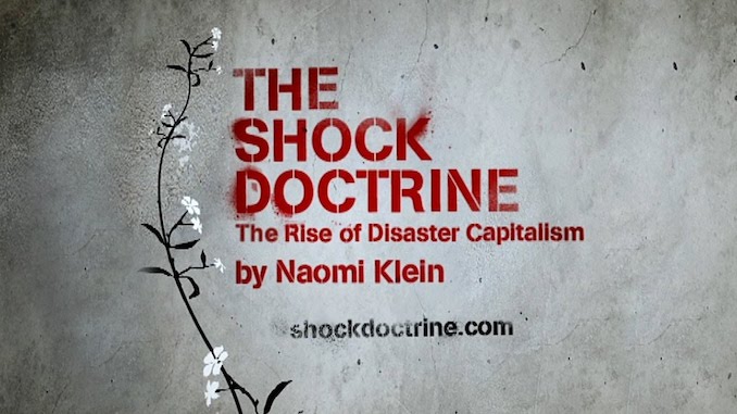 Let’s Go to the Movies:  April 6, 2020: The Shock Doctrine