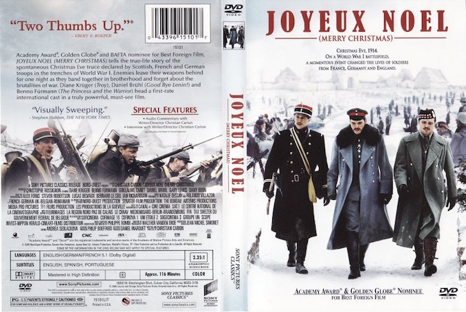 Movie of the Week: December 21 2020 – Joyeux Noël