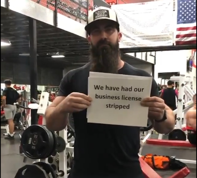 Hero of the Week: Ian Smith – New Jersey Gym Owner Defies COVID Guidelines Despite $1.2m in Fines