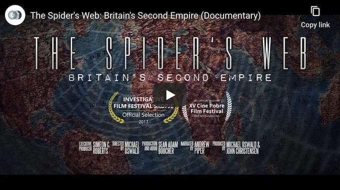 Let’s Go to the Movies: Week of January 25, 2021 – The Spider’s Web: Britain’s Second Empire.