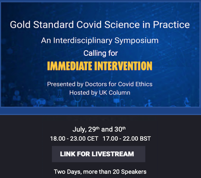 COVID-19 Interdisciplinary Symposium: Livestream – July 29th and 30th, 2021