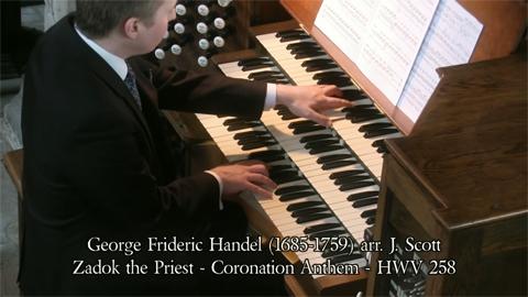 Music of the Week: Feb. 11, 2022: G.F. Händel – Zadok the Priest – Organ Solo