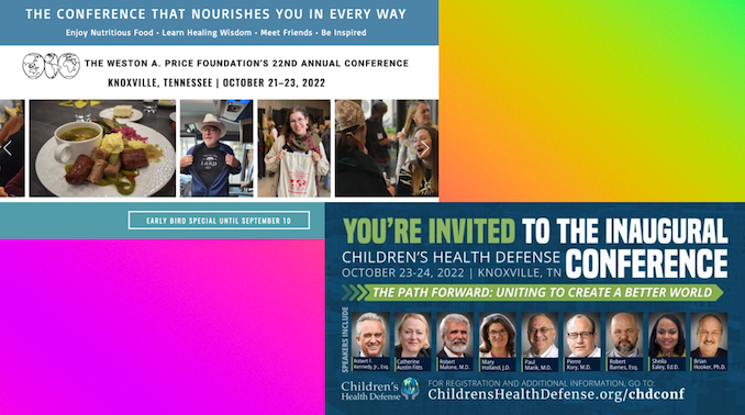 22st Annual Wise Traditions Conference  & Children’s Health Defense Conference 2022