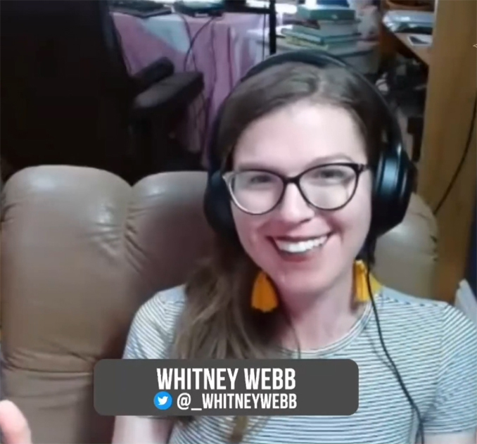 Hero of the Week: September 5, 2022: Whitney Webb