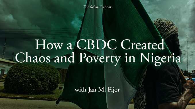 Coming Tuesday: How a CBDC Created Chaos and Poverty in Nigeria with Jan M. Fijor