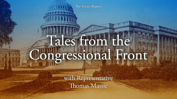 Coming Tuesday: Food Series: Tales from the Congressional Front with Representative Thomas Massie