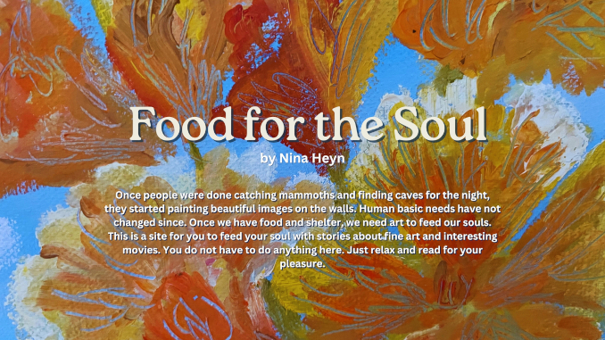 Food for the Soul with Nina Heyn: New Website Is a Feast for the Eyes!