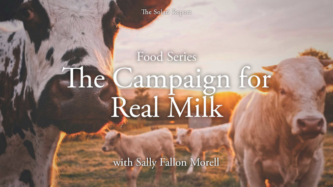 Coming Tuesday: Food Series: A Campaign for Real Milk with Sally Fallon Morell